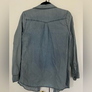 Denim button up